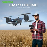 LM19 Camera Drone 480P Wifi Fpv Drones Rc Dro Remote Control Helicopter Land Air Model Quadcopter Rc Plane Min Ufo Toys for Boys 2
