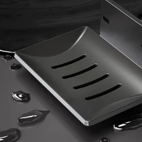 ผู้ถือสบู่สแตนเลสห้องน้ําห้องอาบน้ําฝักบัวถาดสบู่ตาข่าย Rack oap จานติดผนังท่อระบายน้ําสบู่กล่องห้องน้ํา Access 4