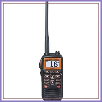 6W Compact Floating Marine Handheld VHF Radio - Waterproof, 2-Way Communication for Boating Safety 1