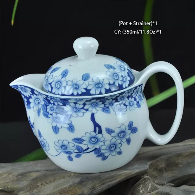 Čínska keramická čajová súprava Kung Fu porcelánová čajová šálka sada kanvíc Dračí čajník šálka Kungfu čajová súprava Puer Oolong čajový riad