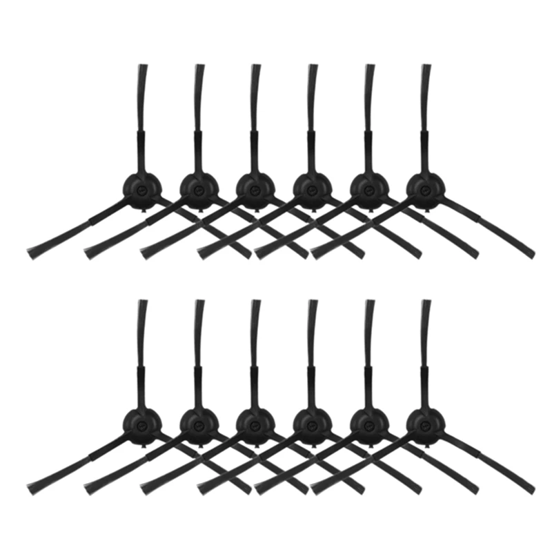 

12 Pcs Side Brush For Xclea H30 H40 For ROIDMI EVE Plus Robot Vacuum Cleaner Side Brushes Robot Vacuum Parts Accessories Sweeper