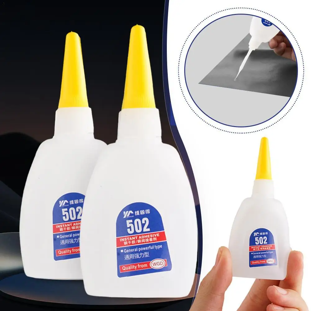 Instant Quick Drying Cyanoacrylate Adhesive for Leather Rubber Wood Metal