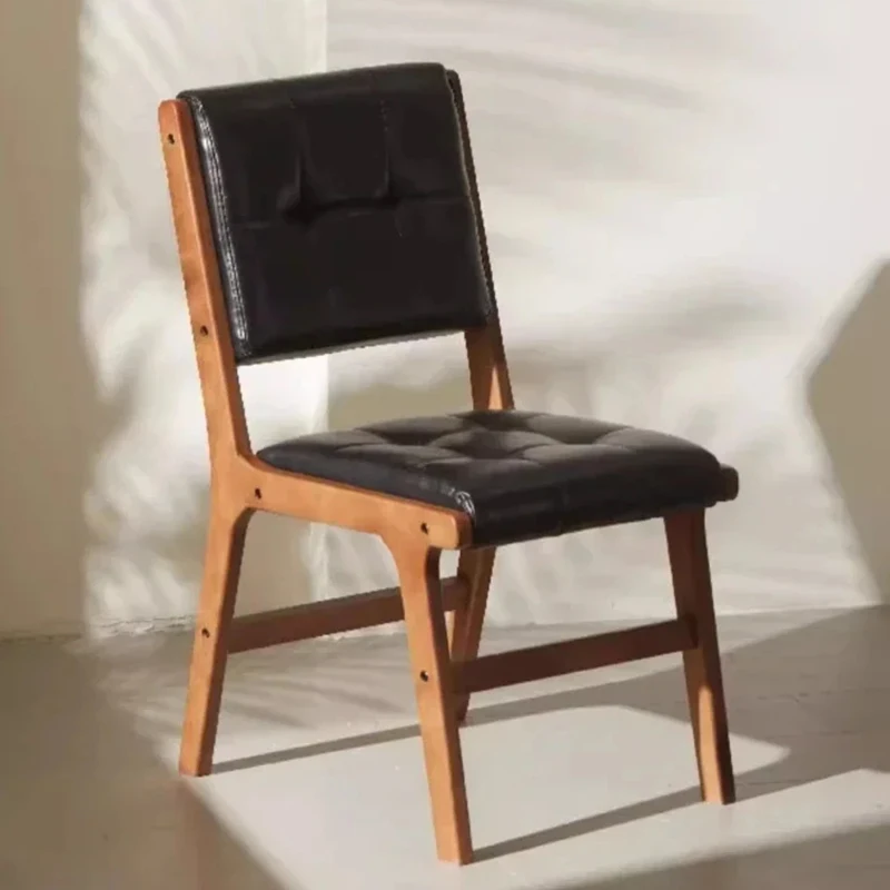 

Makeup lounge Dining Chairs Outdoor Wooden Ergonomic Designer Dining Chair Modern Makeup Luxury Chaises Salle Manger Furniture