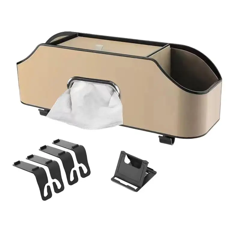 

Автомобильный Органайзер на заднее сиденье с держателем для чашки, автомобильный держатель для чашки для напитков и органайзер на заднее сиденье, многофункциональный автомобильный органайзер для сидений