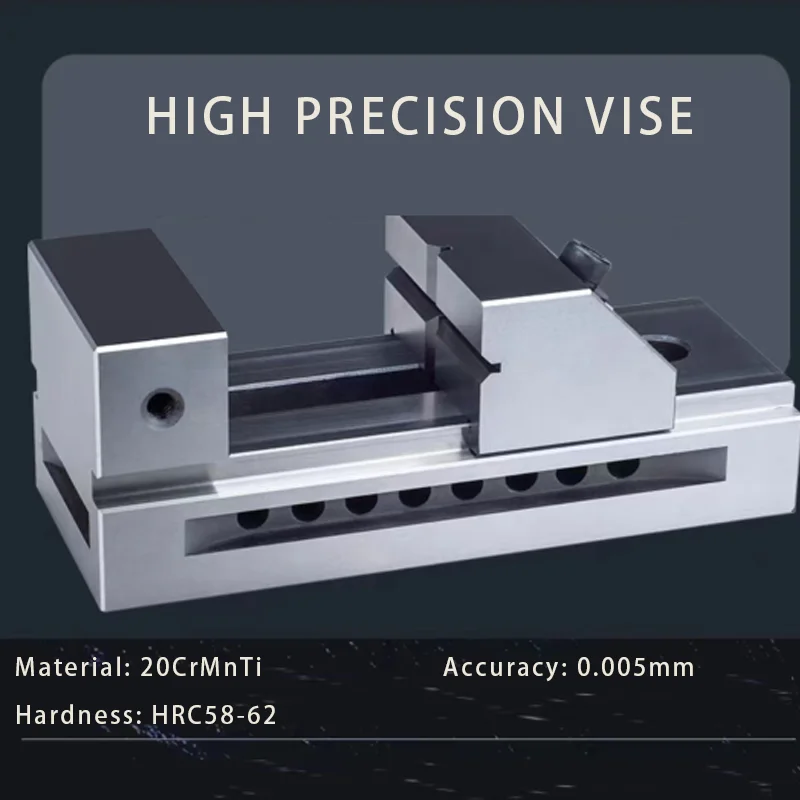 Vise for CNC Surface Grinding Vise Flat Vise QKG80 QKG150 High Precision Vise for EDM Machine 4