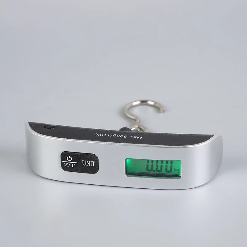 Compact Digital LCD Luggage Scale - Portable Travel Weight Tool