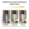 Metal Dimmable Bottle Lamp LED Table Lamp Rechargeable 2000mAh Pridola Bottle Lamp Stepless Dimming for Parties Bars Restaurants 6
