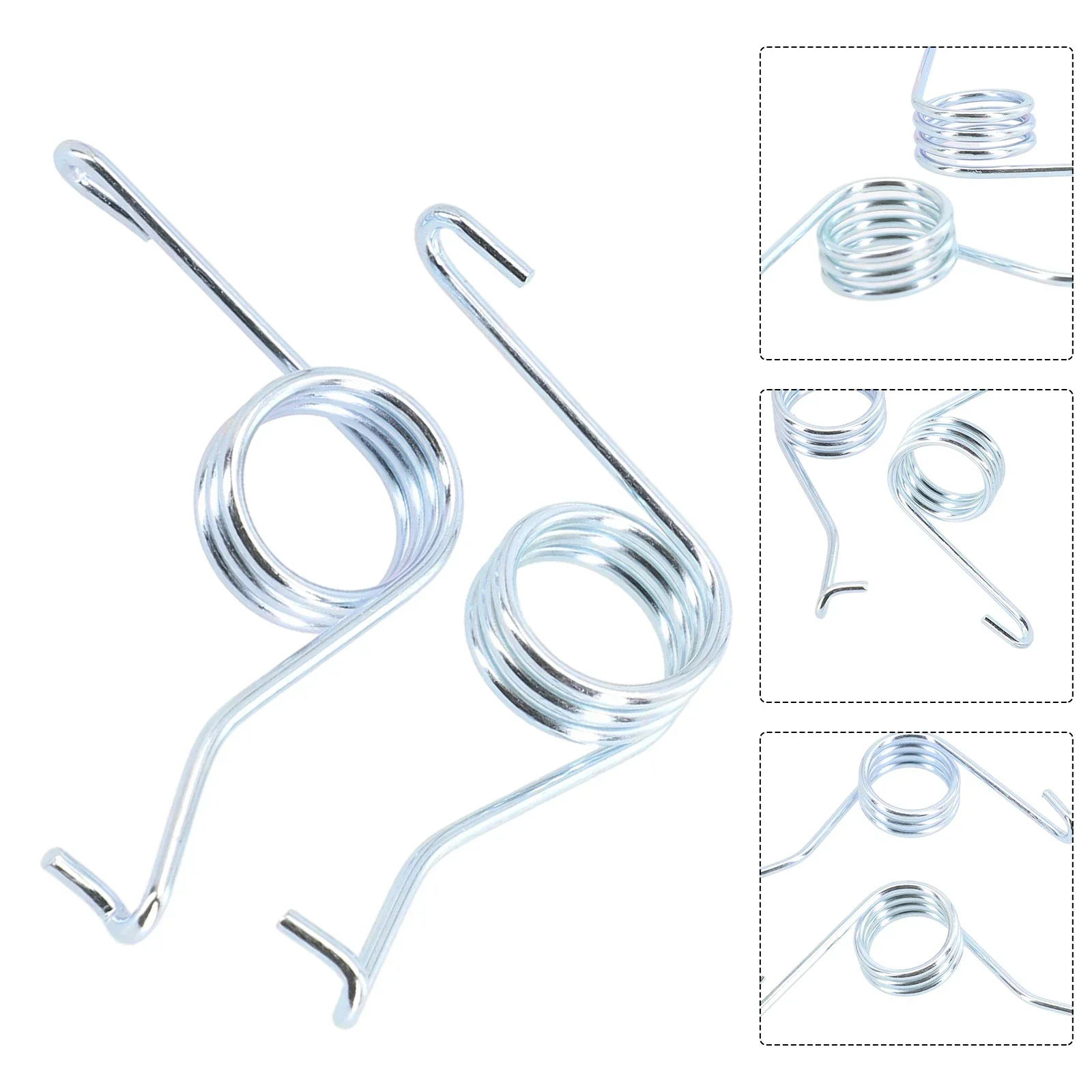 Rear Caliper Return Springs Set WHC01212N 1 Pair 2230121 2PCS 7H0615295A For Golf-1998 To 2006 Metal Durable