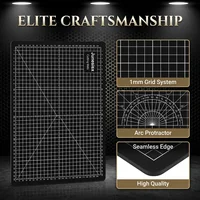 A4 Cutting Pad PVC Table Pad Leather Process Anti Cutting Double-Sided Carving Student DIY Process Self-Healing Pad 30cm×22.7cmx 6