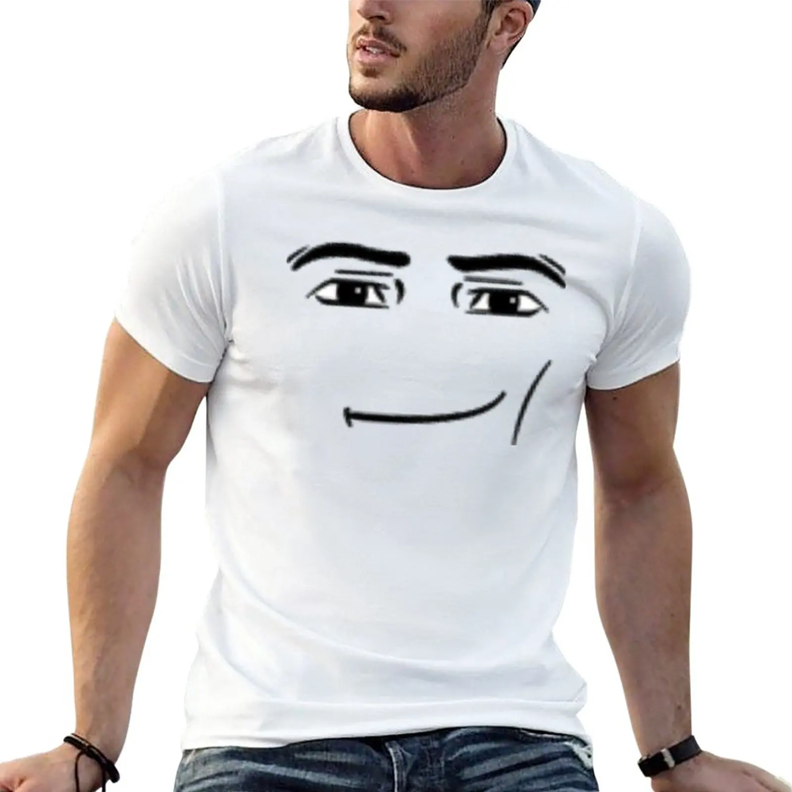 

New Man Face T-Shirt plus size t shirts Short sleeve tee designer t shirt men
