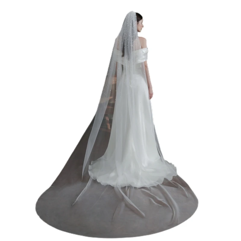 

Bridal Veil Women's Simple Tulle Short Bachelorette Party Hen Party Hen Do