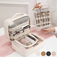 Multi-compartment Toiletry Cosmetics Bag Fashion Portable Makeup Storage Pouch For Lipsticks Eyeshdow 1