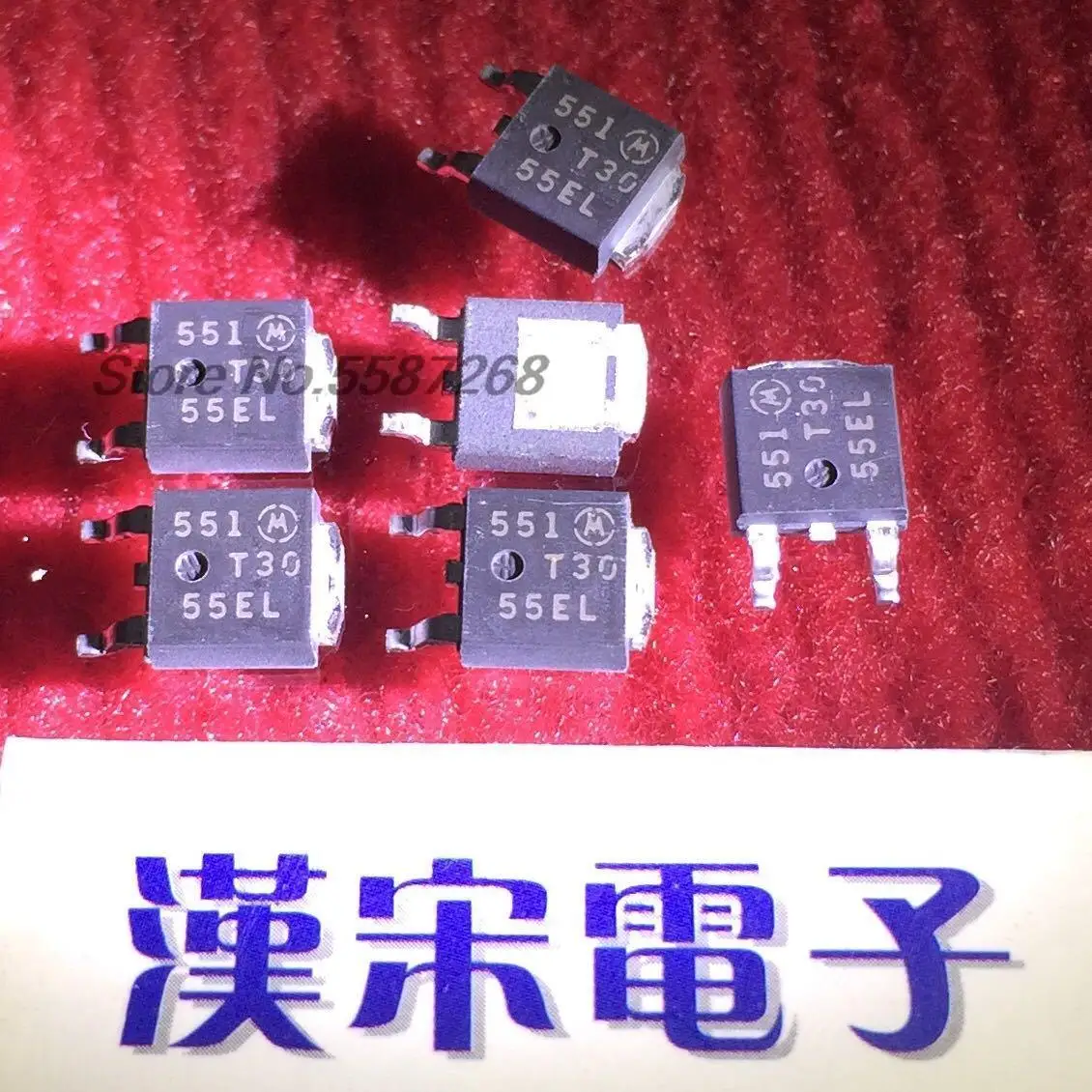 Transistor para Carro, Novo, T3055EL, T30, 55EL, TO252, Em estoque, 5 ...
