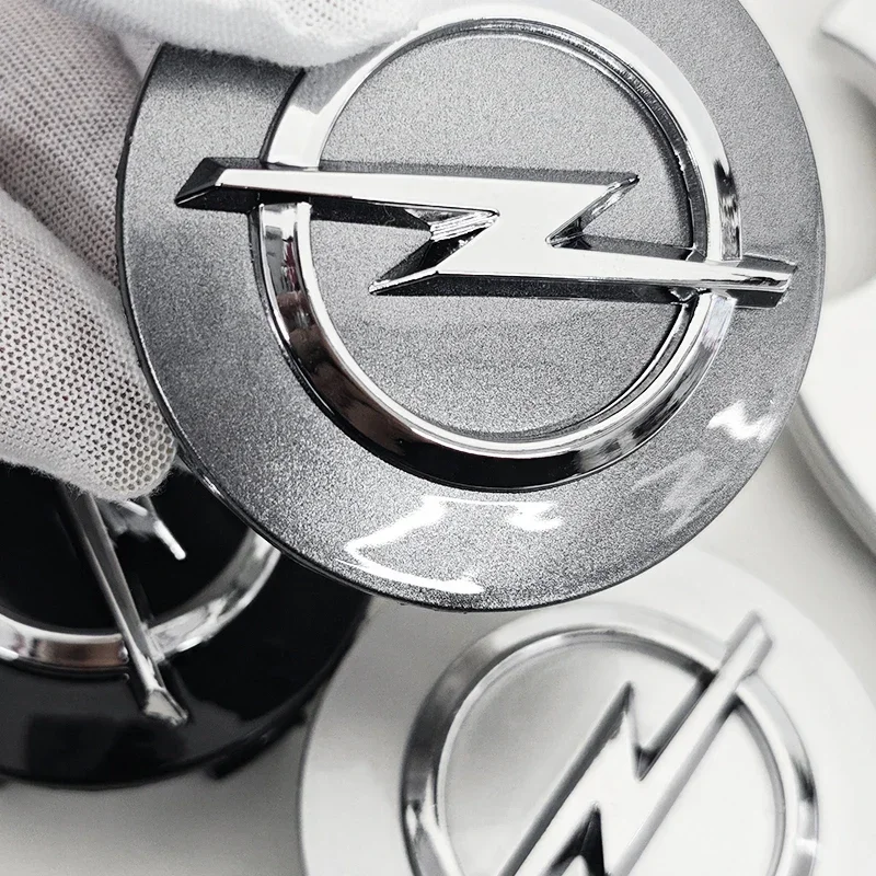 4 Stück 53mm/100mm/110mm Auto-Radnabenkappen Felgenabdeckungen für Opel Astra H G J Insignia Mokka Zafira Corsa C D Antara Combo