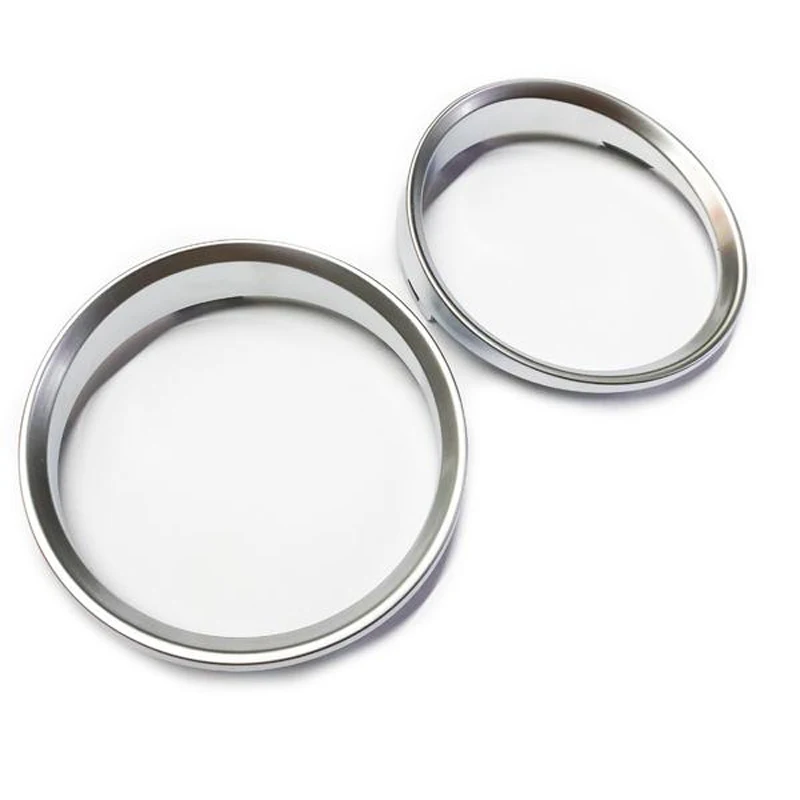 Matt Argento Dashboard Dial Gauge Anelli Lunetta Trim Per Bmw E90 E91 E92 E93 M3