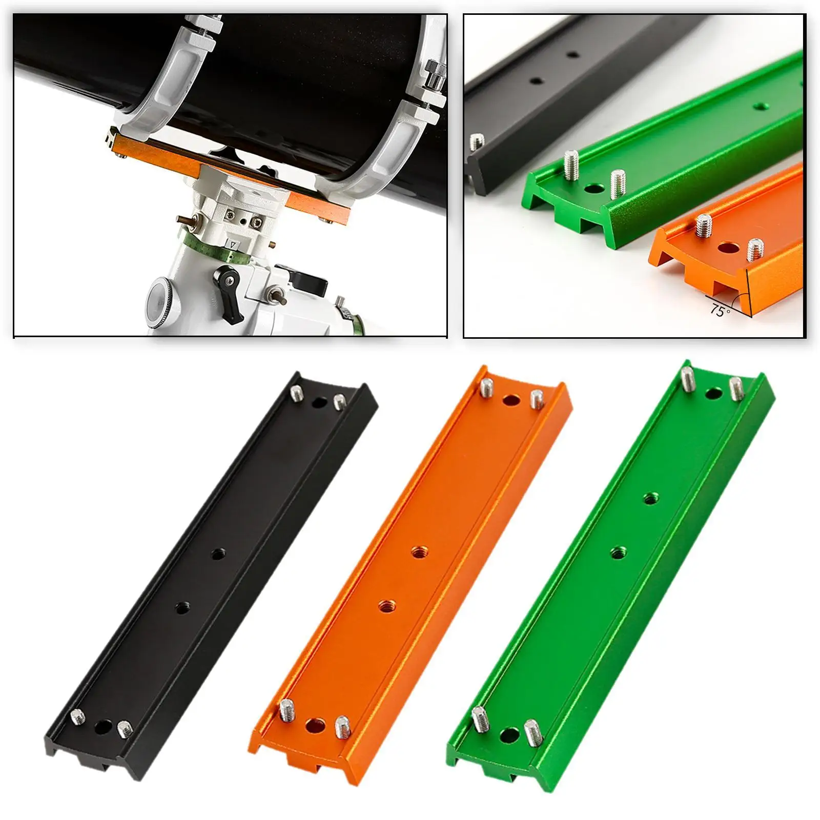 Astronomy Telescope Dovetail Plate Premium Spare Parts Mounting Fixing Plate