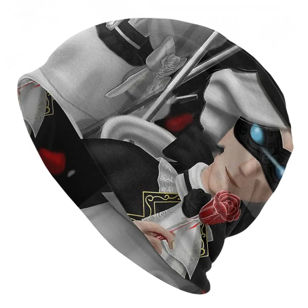 Cappello Ultima Separazione Autunno Primavera Berretti Per Uomo Donna Identità V Asimmetrico Gioco Horror Skullies Berretti Berretti Da Sci Cappelli M