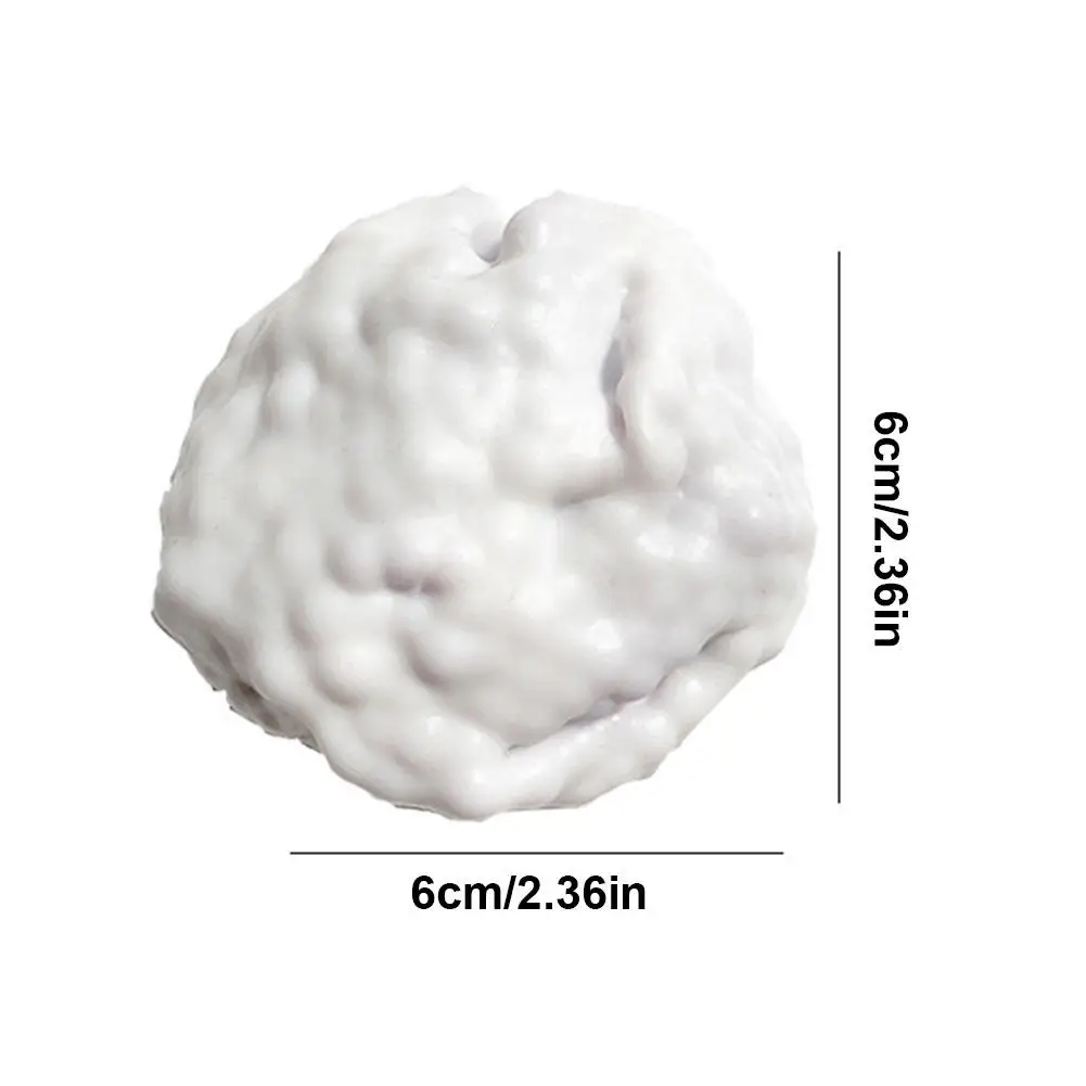 Plastic Ice Skin Decompression Milk Ball Sticky Table Toy Ultra-thin Soft Sticky Hand Ball Squeeze Stress Relief Toy 6