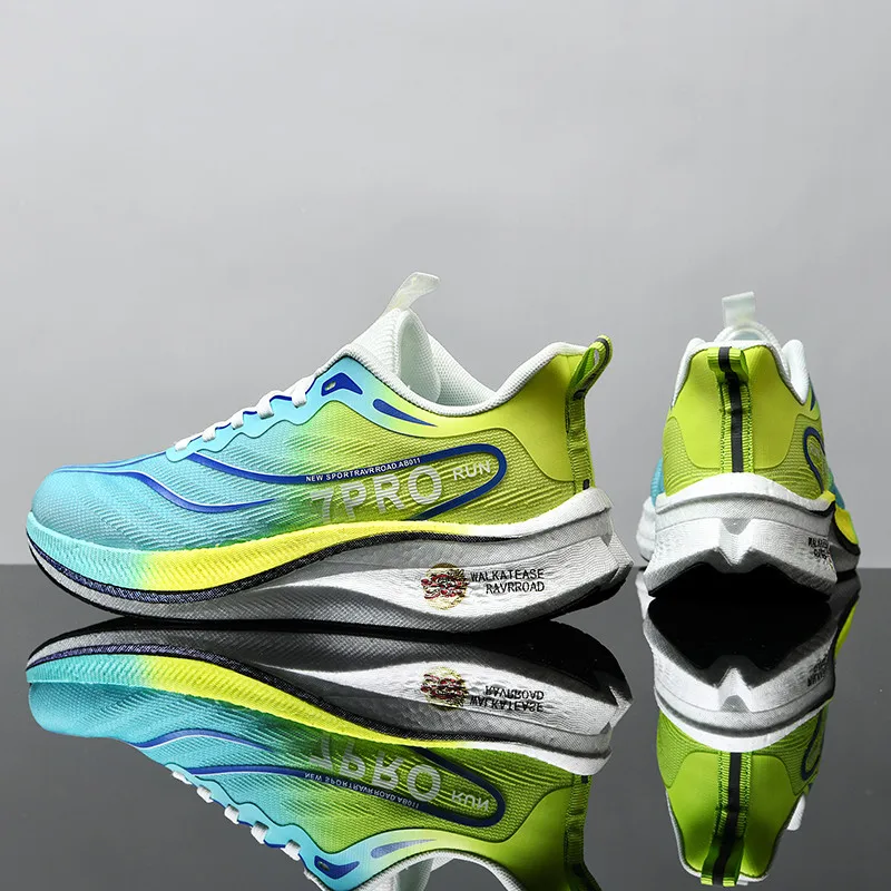 Shoes For Men Casual Slip on Fashion Sneakers Breathable Running Shoes Outdoor Walking Training Tennis Shoes