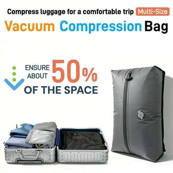 Portable Vacuum Compression Storage Bags with Hand Pump 1