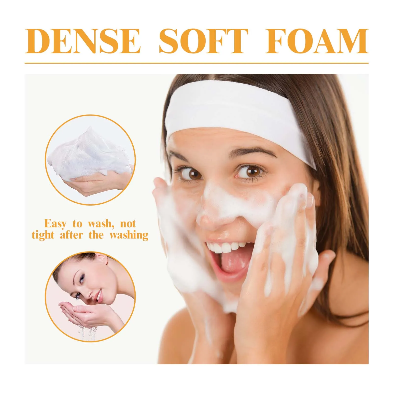 100ml Turmeric Cleansing Mousse Brightening Face Wash Foam Face Cleanser Oil Control Blackhead Remover Skin Cleansing 3