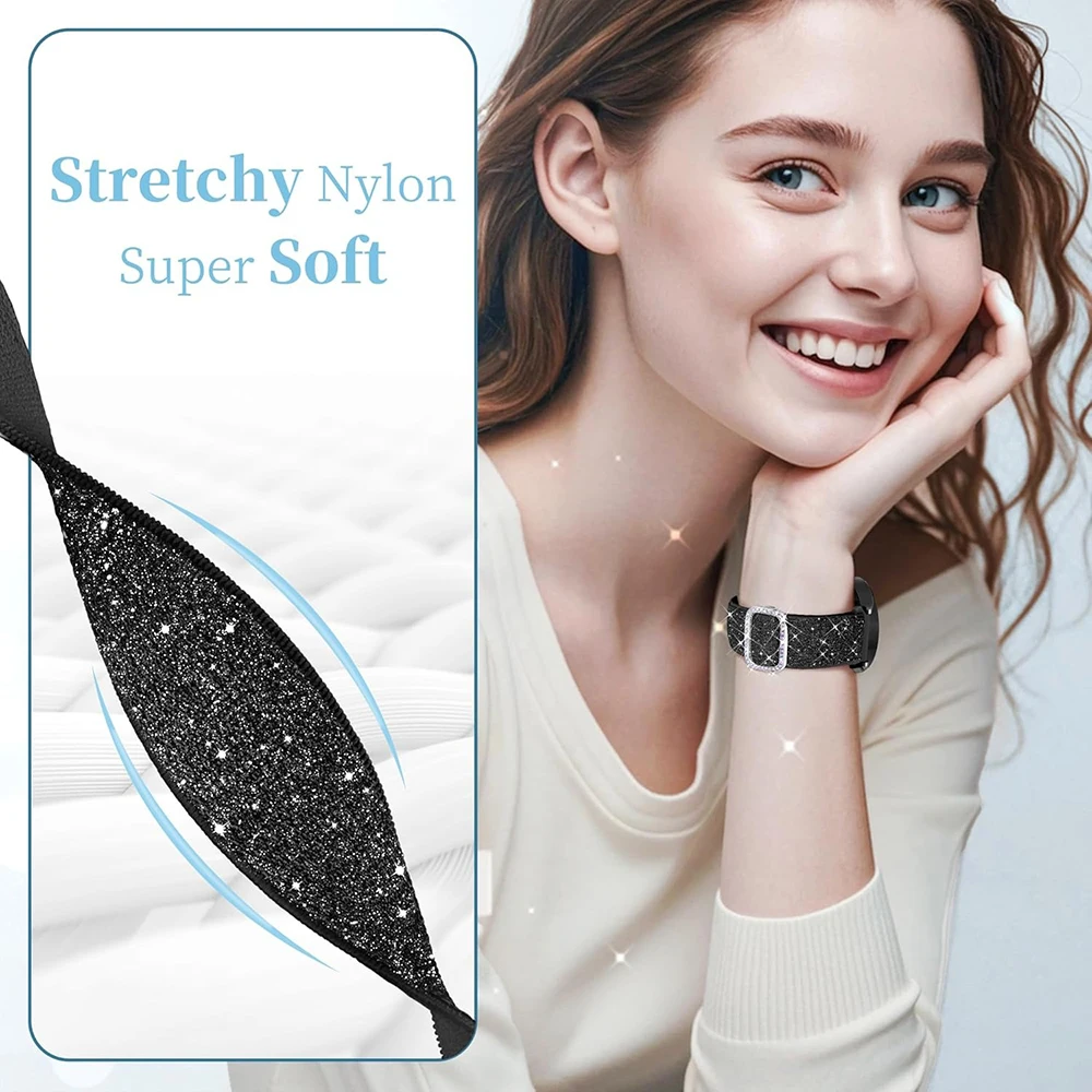 Versatile Nylon Bracelet Strap - Stylish 22mm & 20mm Options