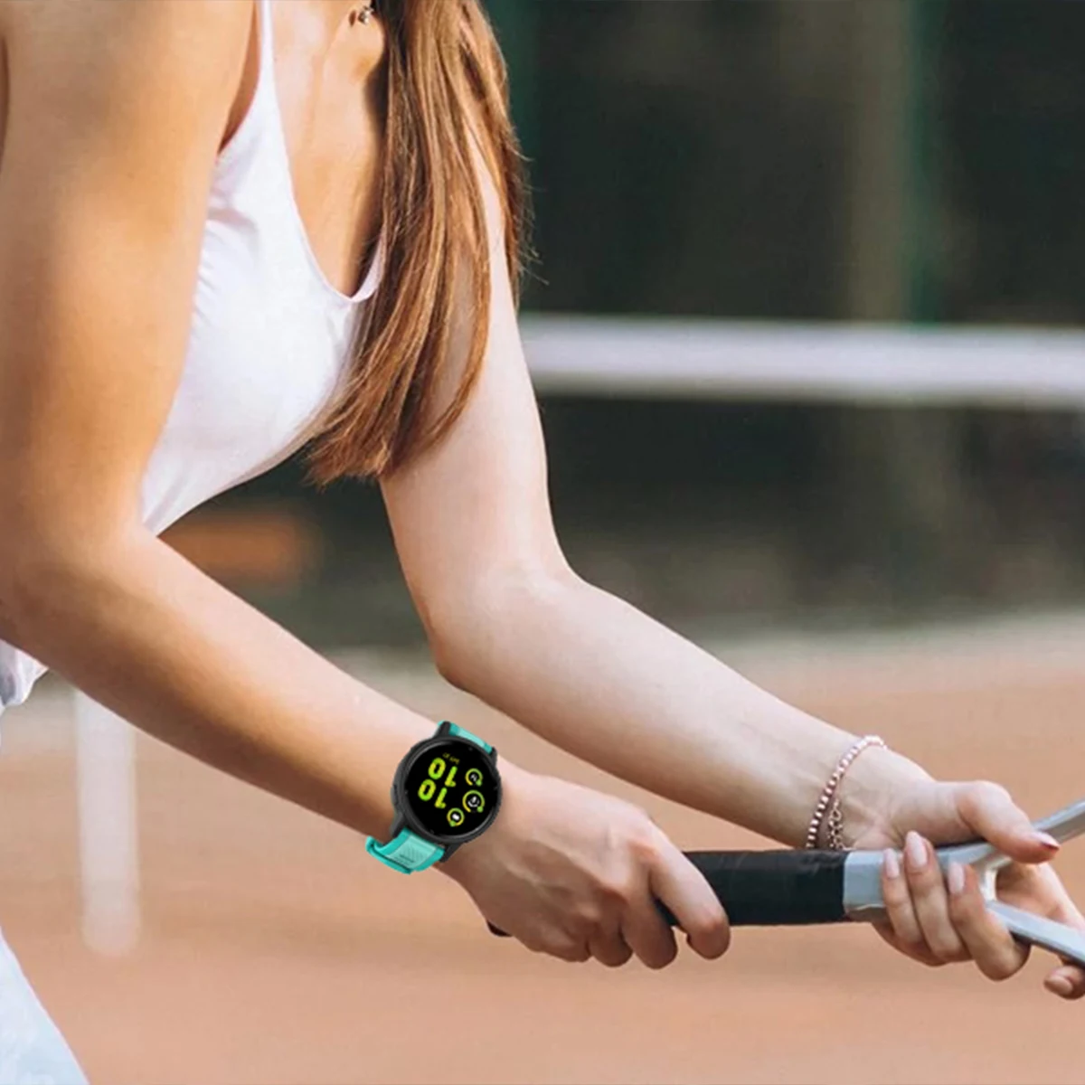 Versatile Silicone Watch Strap - 20mm/22mm