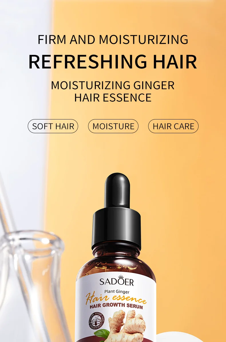 Ginger Hair Growth Products Fast Growing Hair Essential Oil Anti Hair Loss  Prevent Hair Thinning Dry Frizzy Repair For Men Women - Hair Growth  Essential Oils - AliExpress