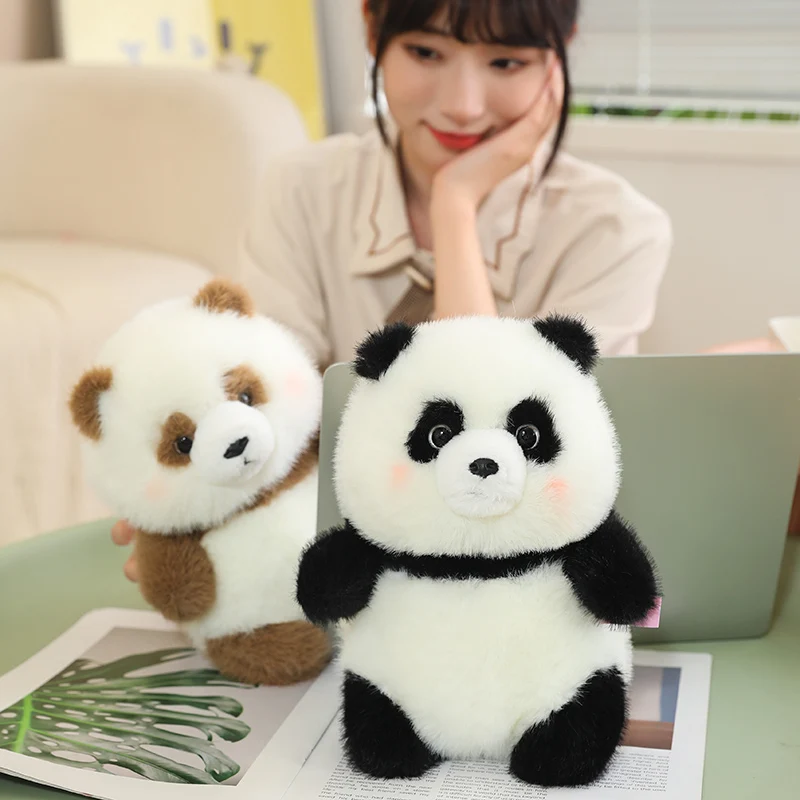 New lazy panda Soft Plush Sleep Toy Huggable Stuffed Pillow