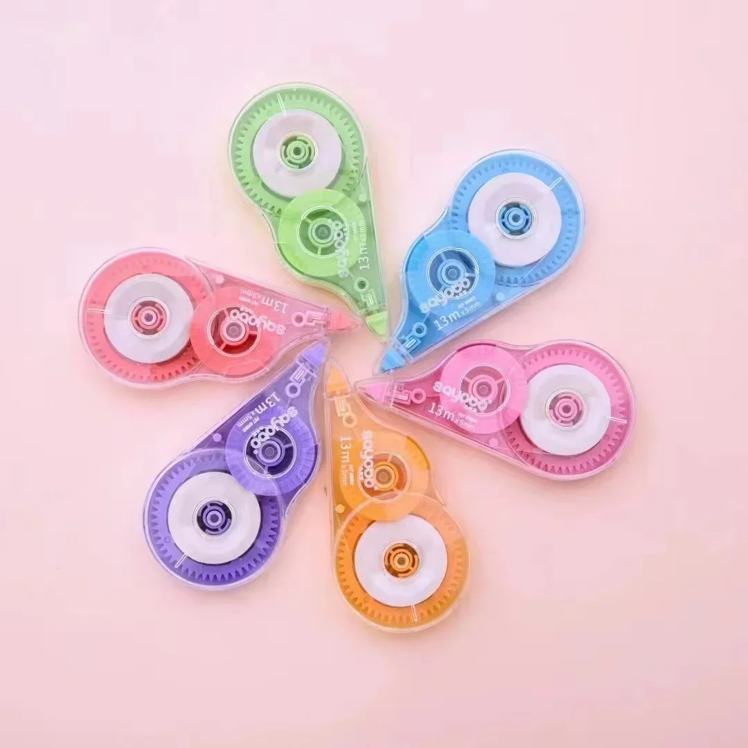 Correction Tape 6 Packs 2834.65 Inch In Total Large Capacity Student Tape