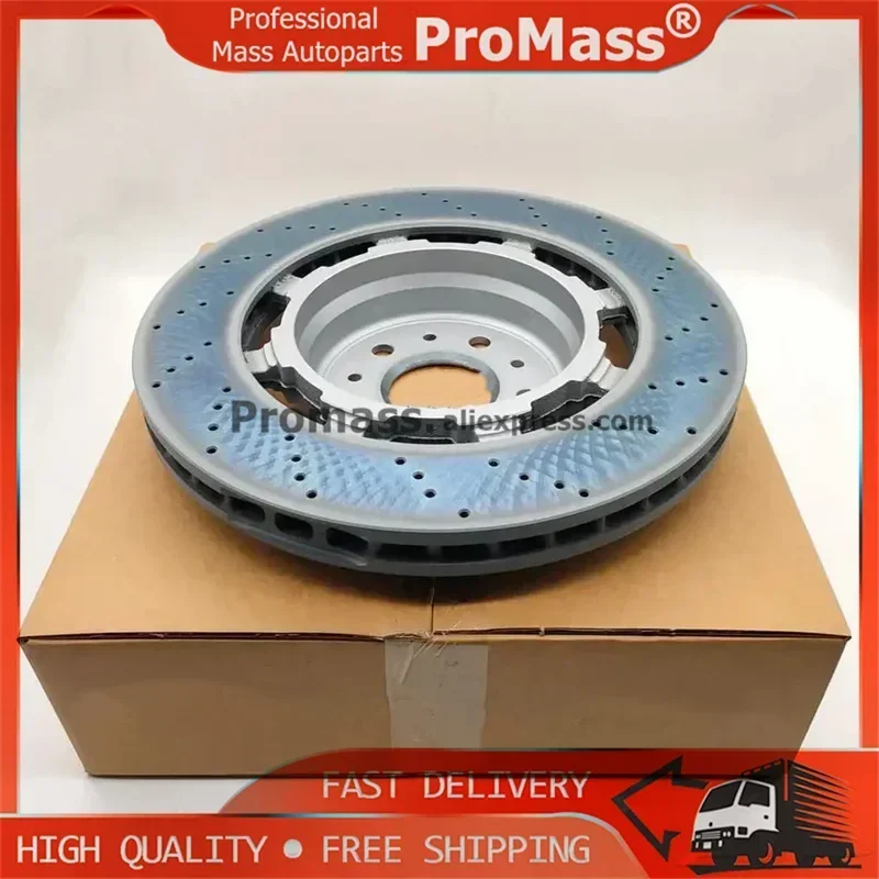 New 000235318 Drilled Disc Brake Rotor For Maserati Quattroporte 4.7T / MASERATI GRANTURISMO 4.7 S