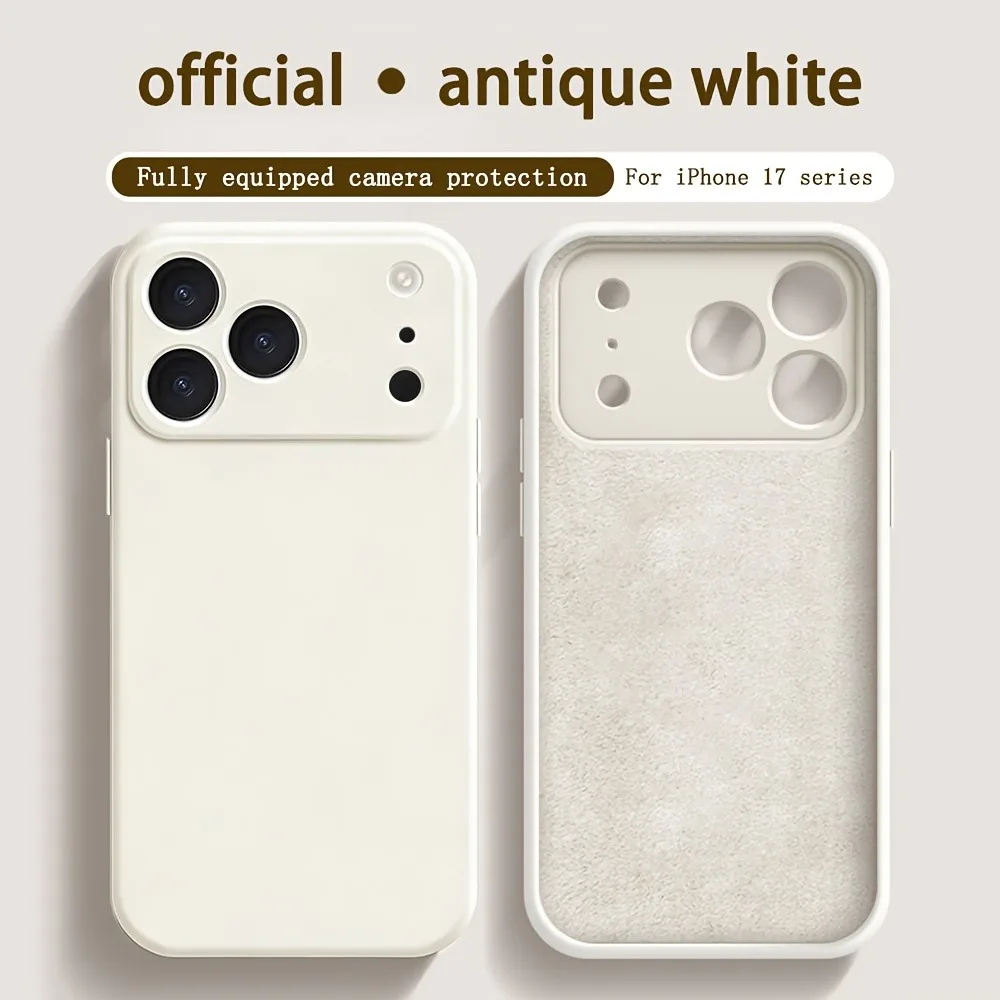 Premium Liquid Silicone Phone Case – Soft Protective Cover, Phone Accessories