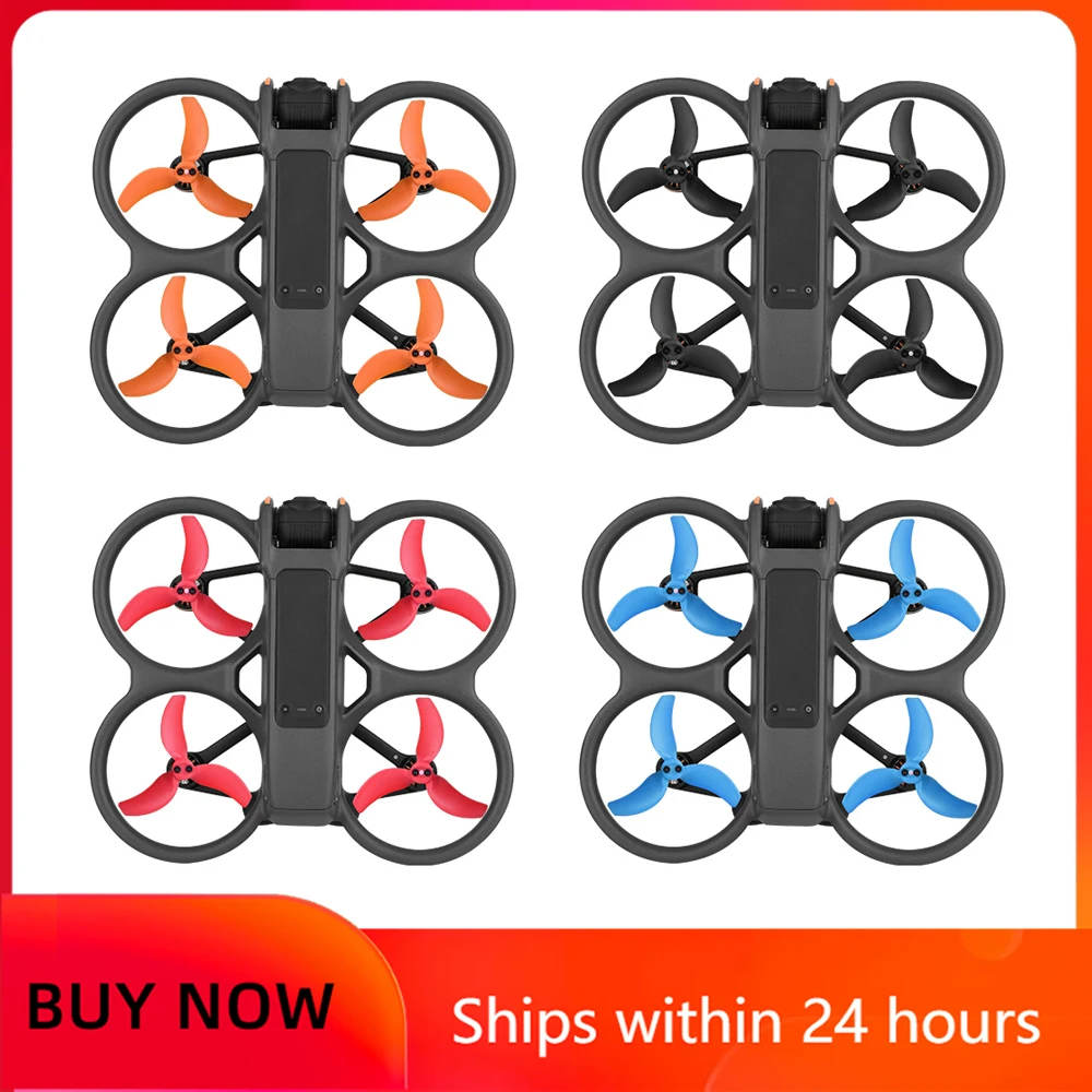 Propellers For DJI Avata 2 Drone Props Blade Light Weight Wing Fan Replacement Spare Parts For Avata 2 Accessory