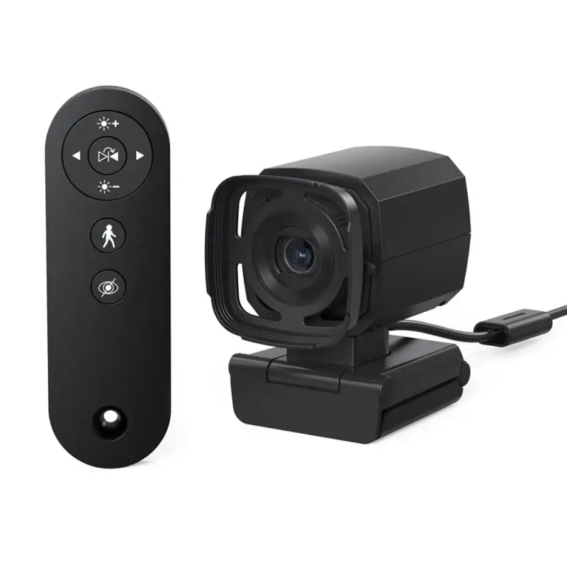 

Computer Usb Webcams Driver-Free Built-In Microphone Fixed Focus Wide Angle Lens for Windows10 350 Degree Rotatable Webcams