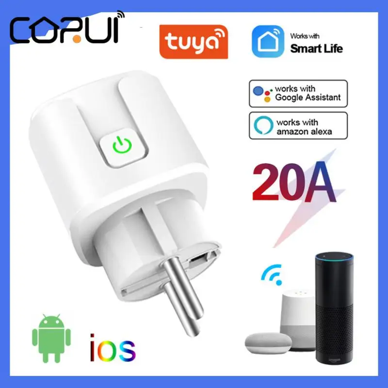 Smart Home Accessories Smart Plug Wifi Power Socket 20a Smart App