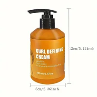 2 חבילות GZE CURL DEFINING CREAM לגלגולי פריז חופשיים לאורך זמן - קרם לגלגולי קוקוס ללא סולפט ופרבנים 6