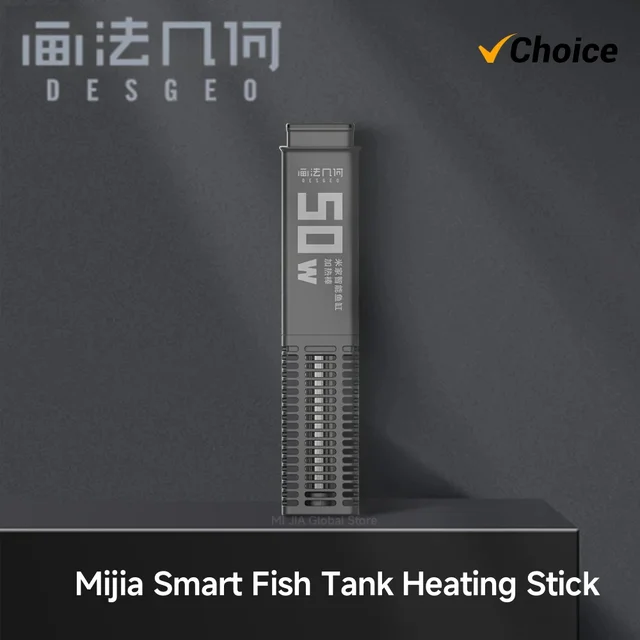 DESGEO 50W Smart Aquarium Heater - APP Control, Intelligent Constant Temperature  Precise Thermostat for Fish Tanks