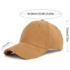 Corduroy Baseball Cap For Men Women Autumn Winter Unisex Solid Color Cap Adjustable Snapback Hats 2
