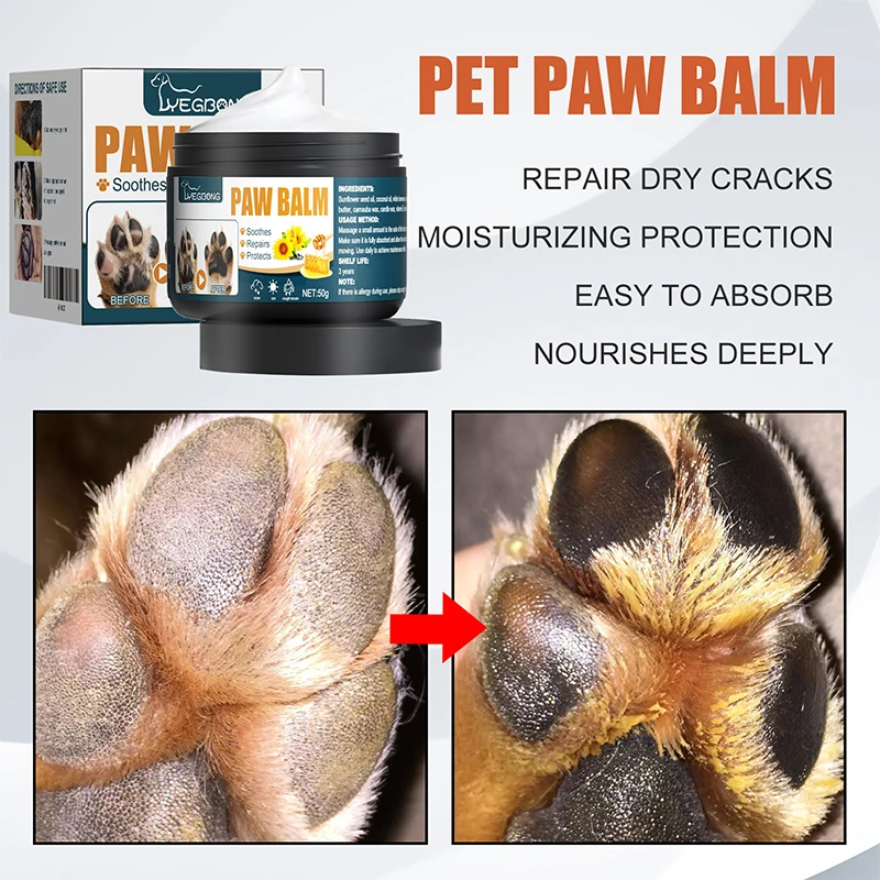 Cats Dogs Claw Protection Cream Paw Moisturizing Care Balm Special Foot Care Foot Pad Protection Claw Cream Supplies