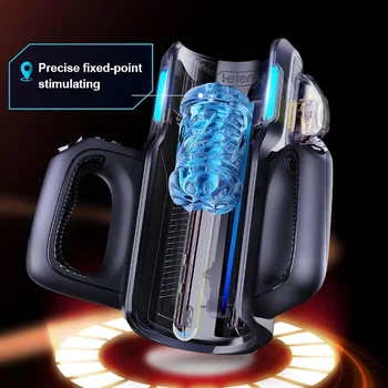 Automatic Hands Free Male Masterburtors Thrusting PRO Cup Auto Sucker Stroking Machine for Men Pocket Tight Pussy Sleeves