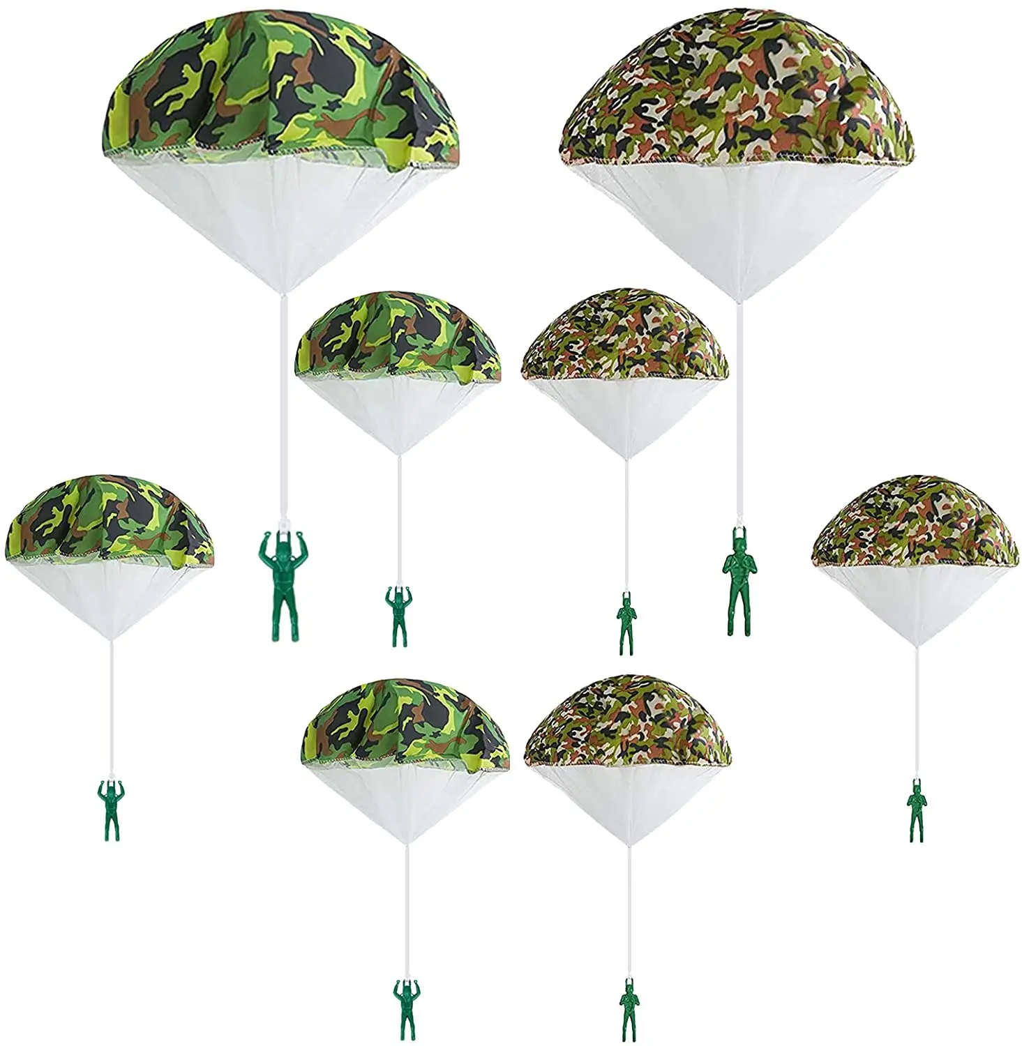 Hand Throwing Mini Soldier Camouflag Parachute for Kids Outdoor Toys Game Educational Flying Parachute Sport for Child Toys