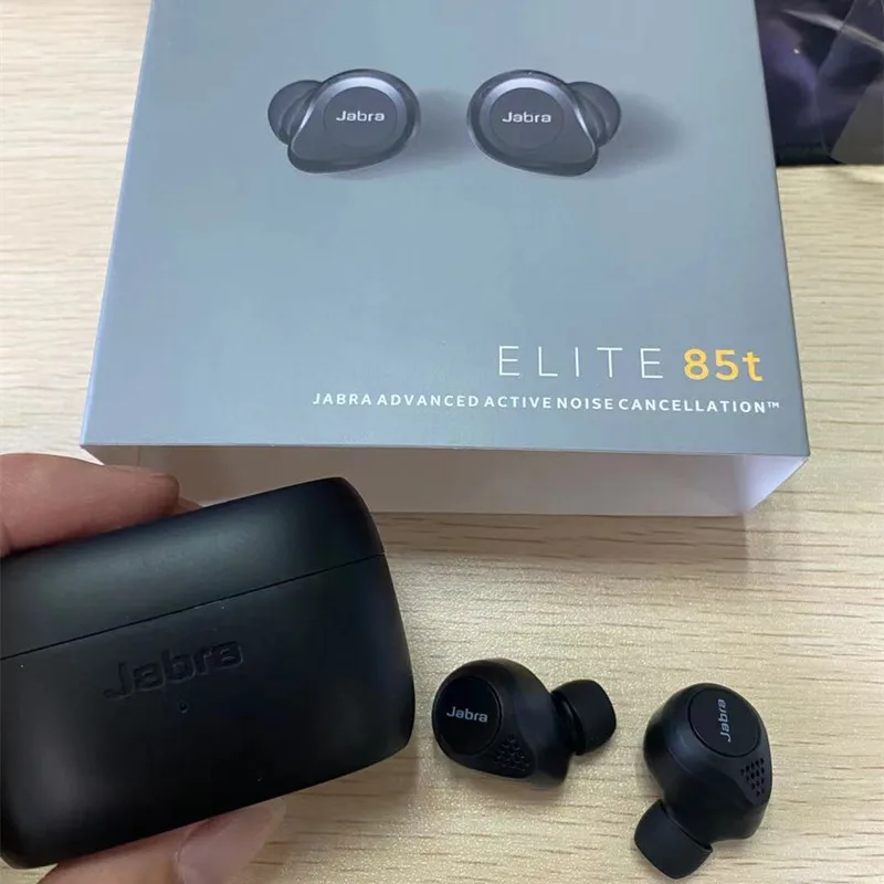 For Jabra Elite 85t True Wireless Bluetooth Earphone Reduction Omnipotent Hifi Super Low Sound Earplug with Charging Case