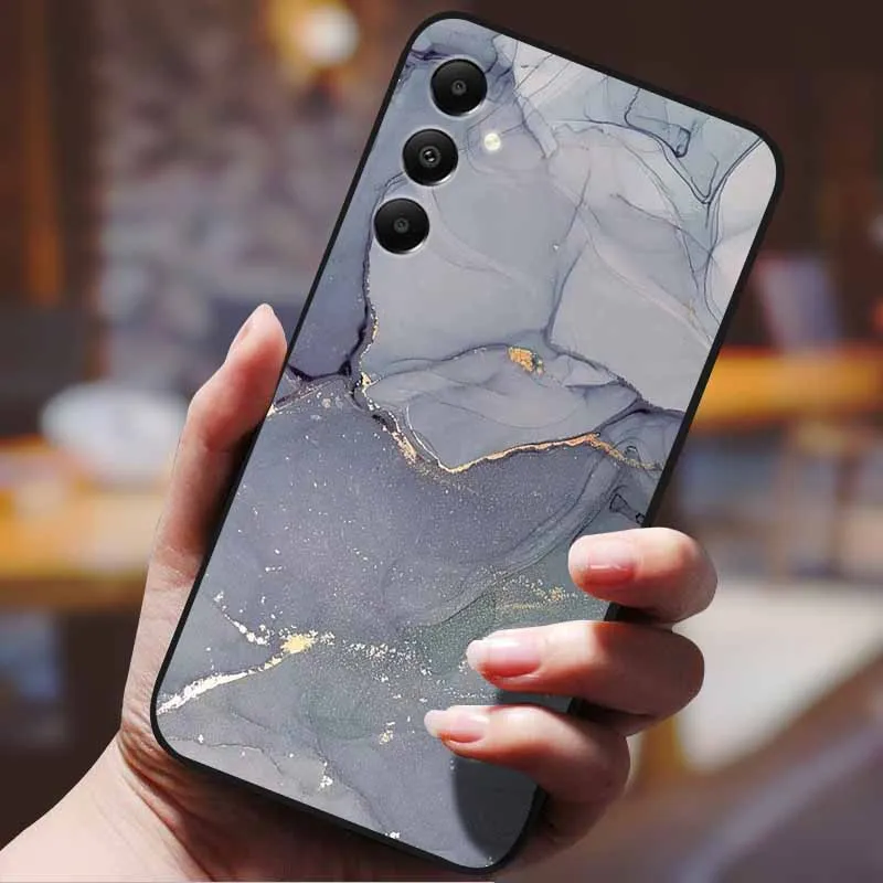 Luxurious Marble TPU Soft Phone Case - Stylish Silicone Cover Protector