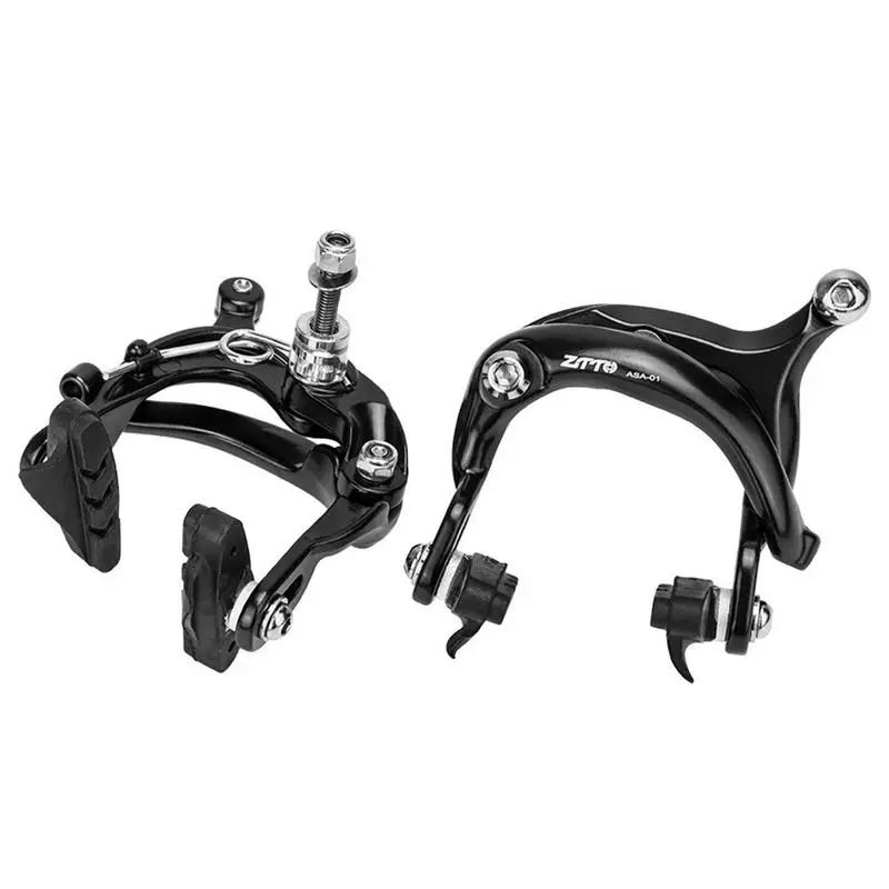 Bike Brake Caliper Brake Lever Set Aluminum Alloy C Brake Shoes Caliper For For Cycling Bicycle Part m14x1 5x48mm n91147601 for bolt disc brake caliper bracket mounting bolt front caliper bolt m14 1 5 48