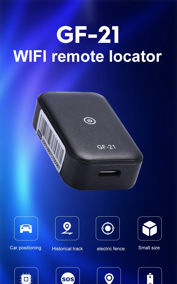Traqueur GPS GSM pour véhicule 2G J10 GPS en temps réel Moteur à distance ACC Al