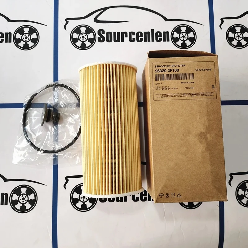 Oil Filter car oil filter For KIA Sorento Sportage Hyundai Tucson iX35 Santa Fe CRDI 26320-2F100 263202F100 26320-2F100 263202F100