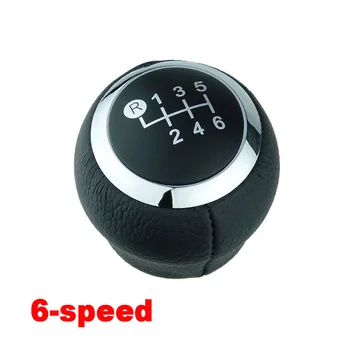Pomello del Cambio a 6 Velocità, Leva del Cambio Nera per Interni Auto Toyota Corolla RAV4 Yaris Auris Avensis