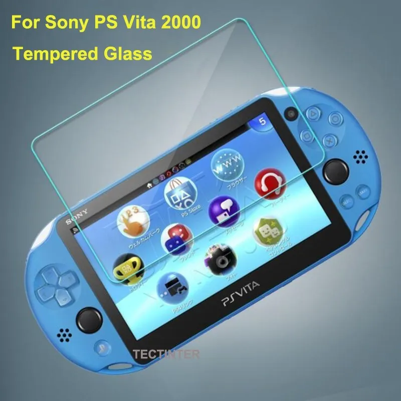 Tempered Glass Screen Protector for Sony PSV 2000 1000 PS Vita 2000 PS Vita1000 tempered glass screen protector