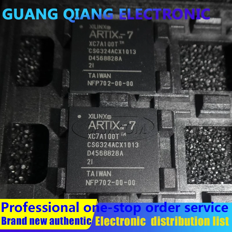 

1 шт XC7A100T-2CSG324I IC FPGA 210 I/O 324CSBGA