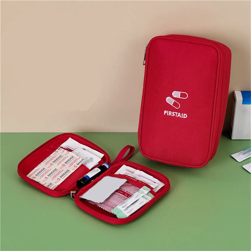 Portable Mini Home Medical Storage Bag For Camping Emergency First Aid